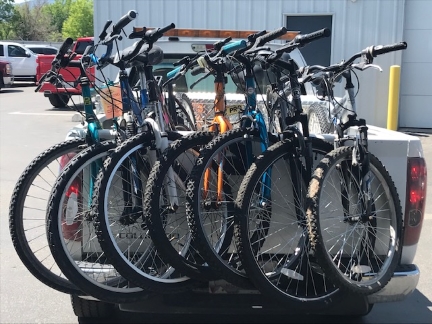 Bicycles recovered by MPD