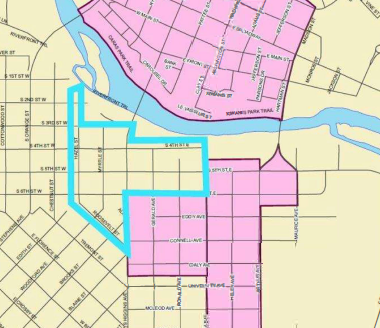 Hip Strip Study Area